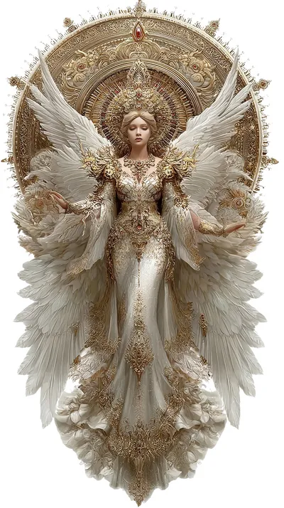 Angel card reading session